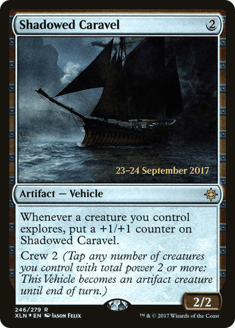 Shadowed Caravel (246) — Ixalan Promos