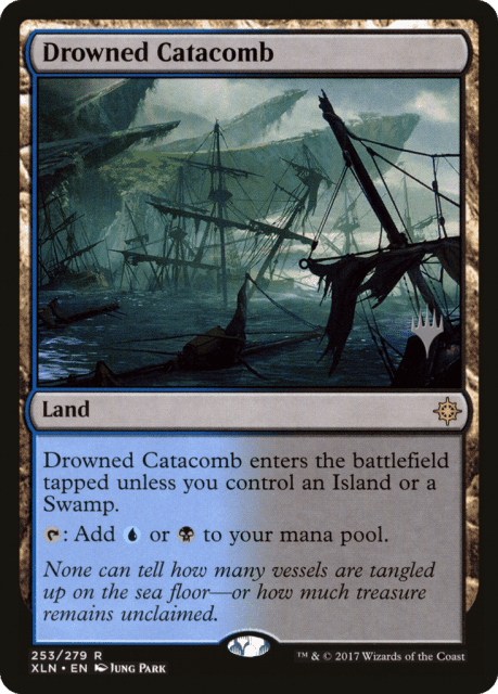 Drowned Catacomb (253) — Ixalan Promos