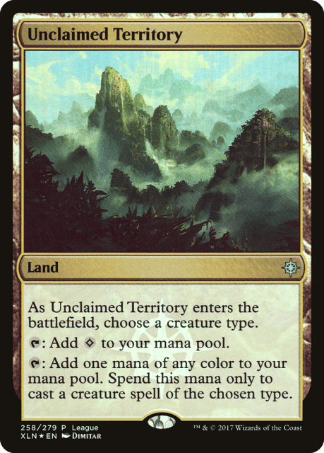 Unclaimed Territory (258) — Ixalan Promos