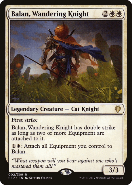 Balan, Wandering Knight (2) — Commander 2017