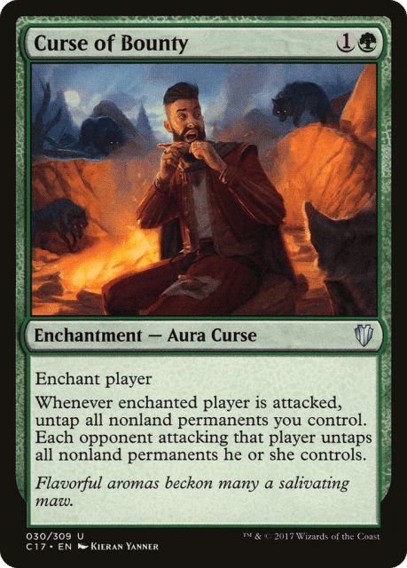 Curse of Bounty (30) — Commander 2017