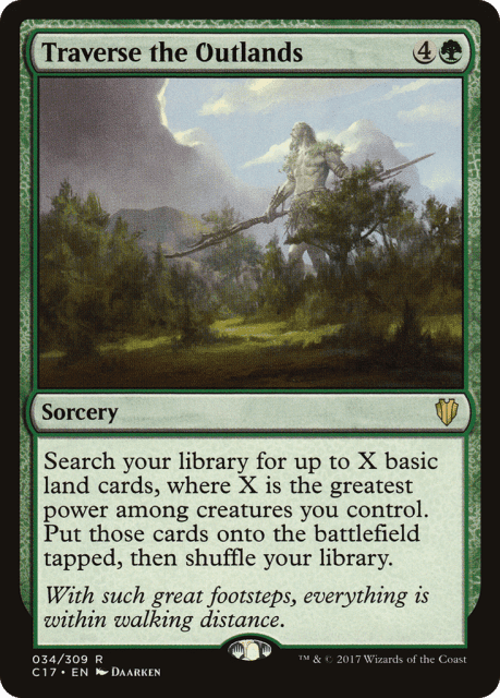 Traverse the Outlands (34) — Commander 2017