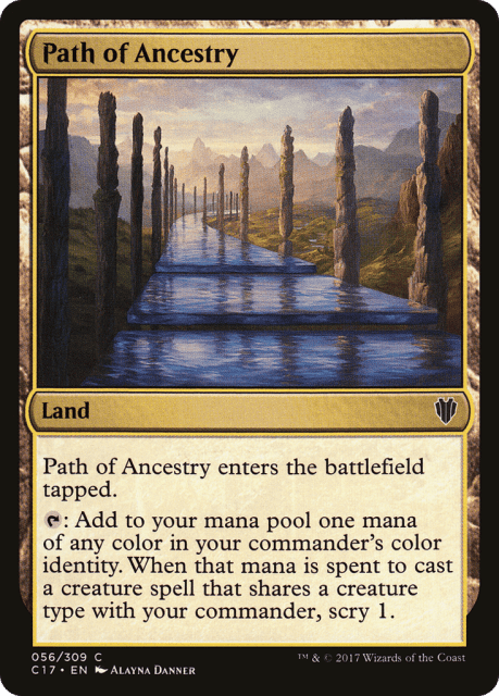 Path of Ancestry (56) — Commander 2017