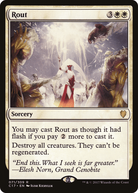 Rout (71) — Commander 2017