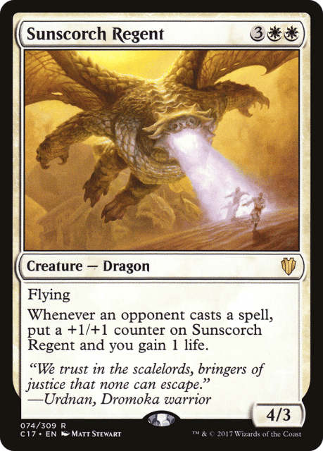 Sunscorch Regent (74) — Commander 2017