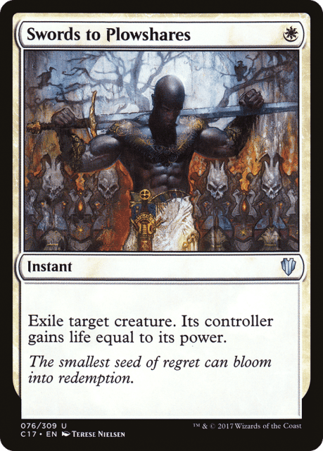 Swords to Plowshares (76) — Commander 2017