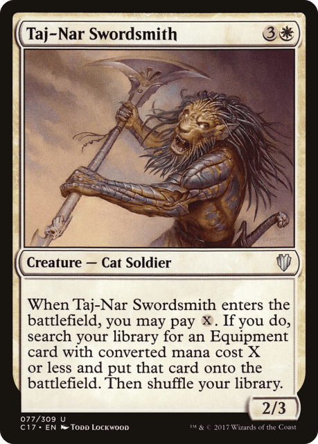 Taj-Nar Swordsmith (77) — Commander 2017
