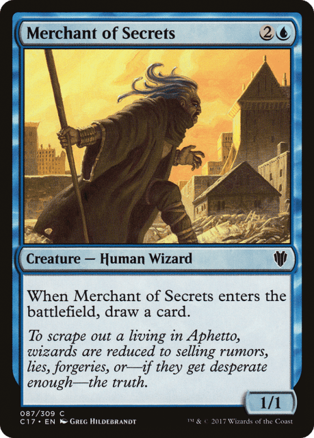 Merchant of Secrets (87) — Commander 2017
