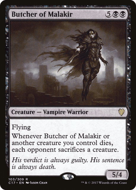 Butcher of Malakir (103) — Commander 2017