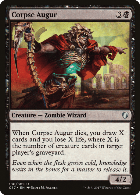 Corpse Augur (106) — Commander 2017