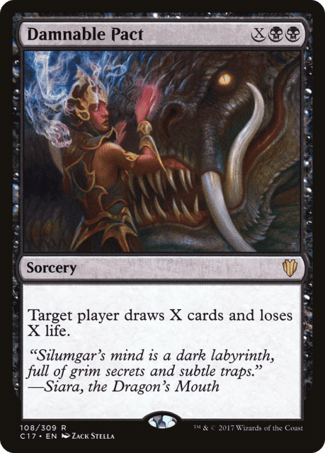 Damnable Pact (108) — Commander 2017