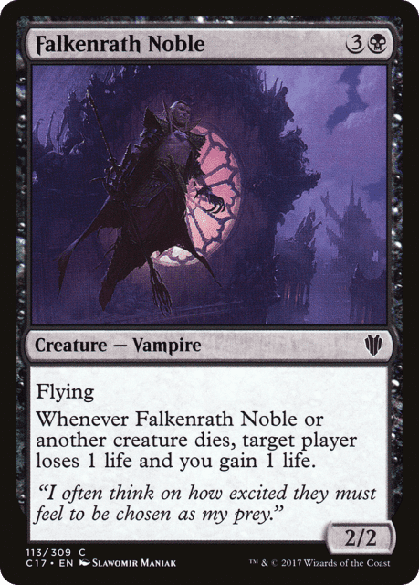 Falkenrath Noble (113) — Commander 2017