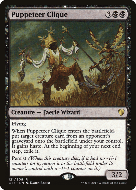 Puppeteer Clique (121) — Commander 2017
