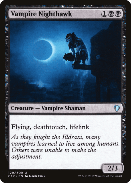 Vampire Nighthawk (129) — Commander 2017