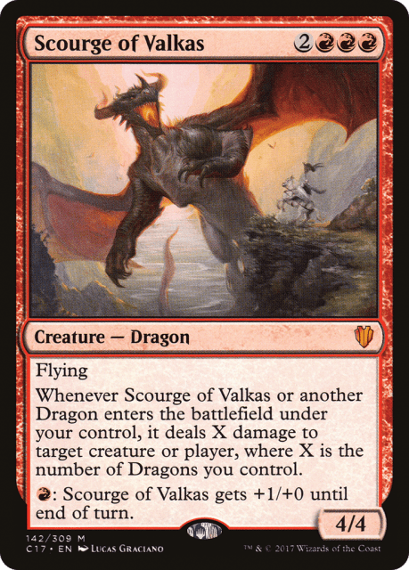 Scourge of Valkas (142) — Commander 2017