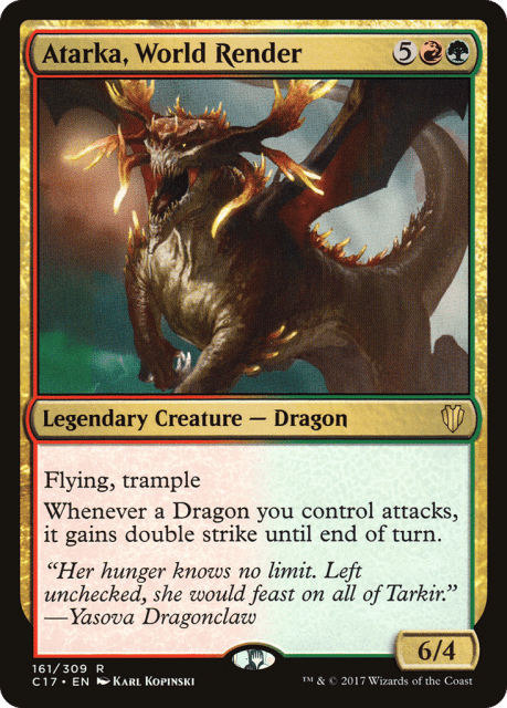 Atarka, World Render (161) — Commander 2017