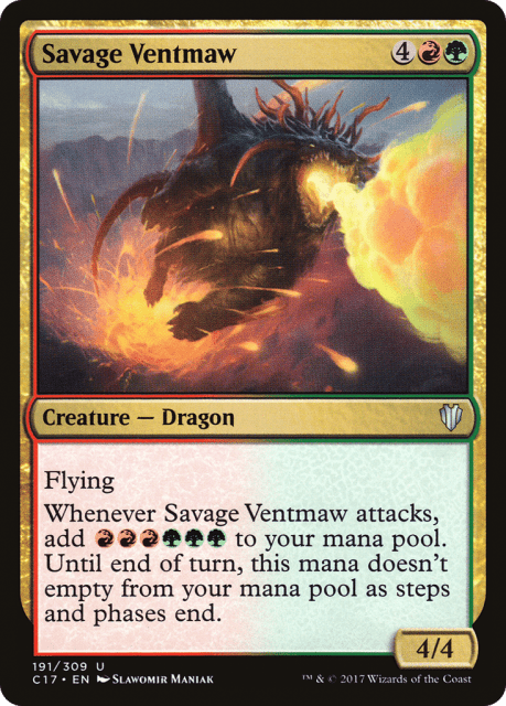 Savage Ventmaw (191) — Commander 2017