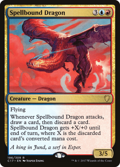 Spellbound Dragon (196) — Commander 2017
