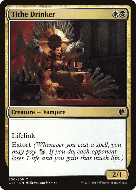 Tithe Drinker (200) — Commander 2017