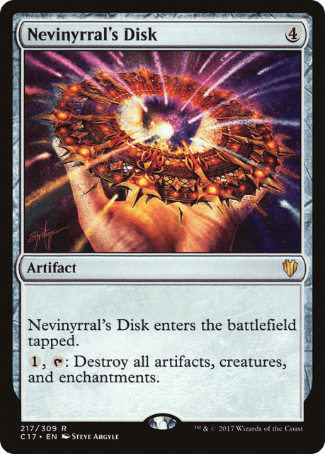 Nevinyrral's Disk (217) — Commander 2017