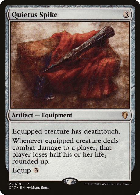 Quietus Spike (220) — Commander 2017