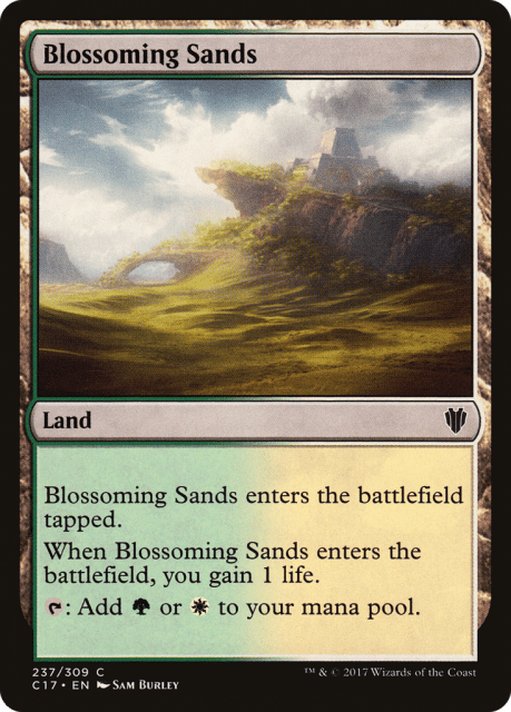 Blossoming Sands (237) — Commander 2017