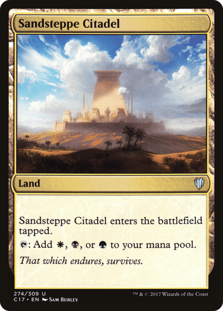 Sandsteppe Citadel (274) — Commander 2017