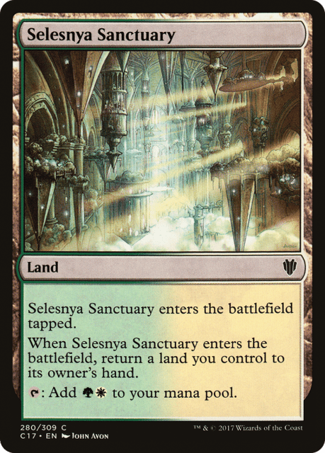 Selesnya Sanctuary (280) — Commander 2017