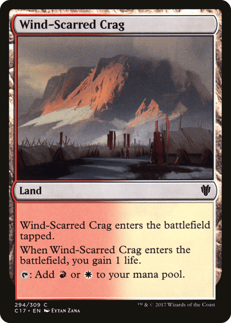 Wind-Scarred Crag (294) — Commander 2017