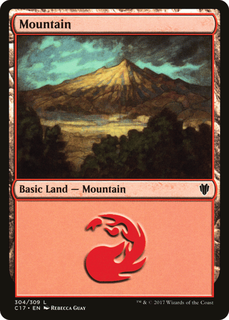 Mountain (304) — Commander 2017