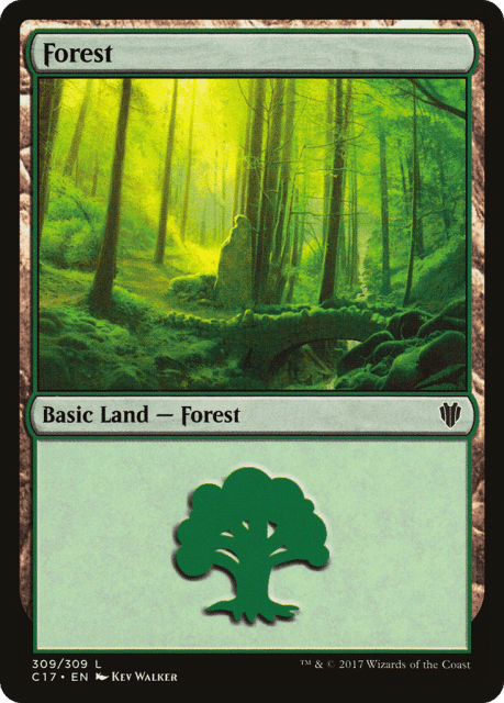 Forest (309) — Commander 2017