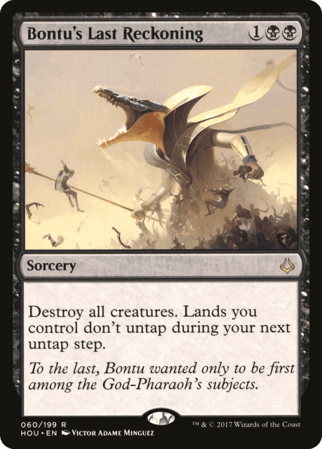 Bontu's Last Reckoning (60) — Hour of Devastation