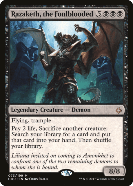 Razaketh, the Foulblooded (73) — Hour of Devastation