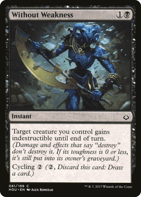 Without Weakness (81) — Hour of Devastation