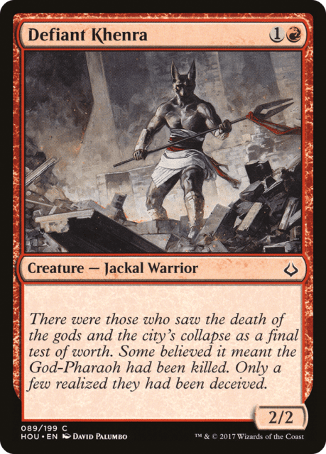 Defiant Khenra (89) — Hour of Devastation