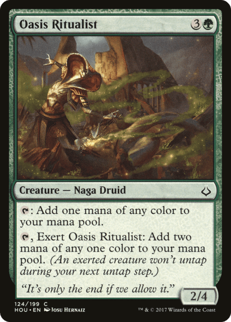 Oasis Ritualist (124) — Hour of Devastation