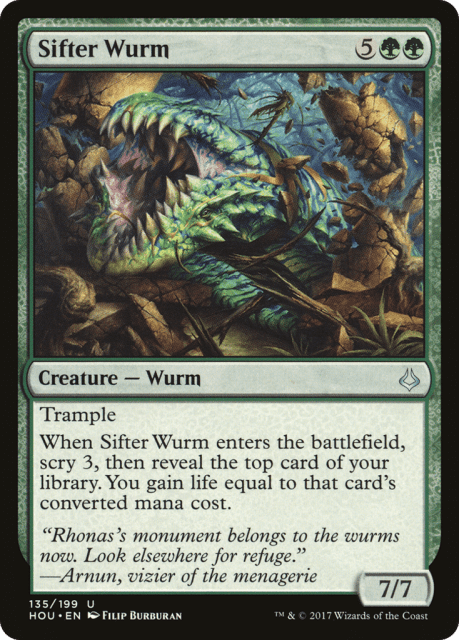 Sifter Wurm (135) — Hour of Devastation