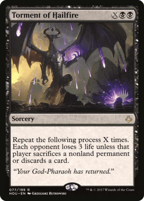 Torment of Hailfire (77) — Hour of Devastation Promos