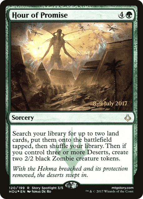 Hour of Promise (120) — Hour of Devastation Promos