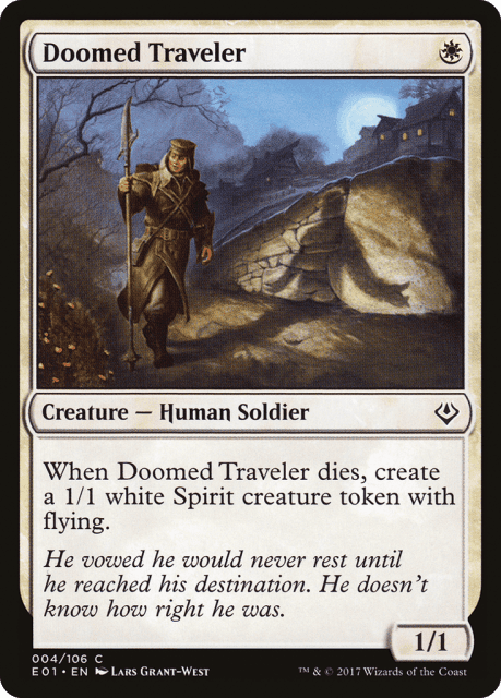 Doomed Traveler (4) — Archenemy: Nicol Bolas