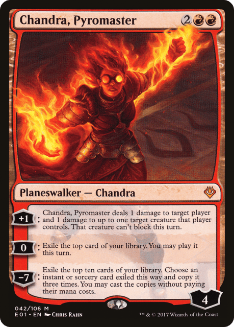 Chandra, Pyromaster (42) — Archenemy: Nicol Bolas