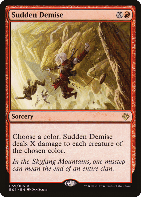 Sudden Demise (59) — Archenemy: Nicol Bolas