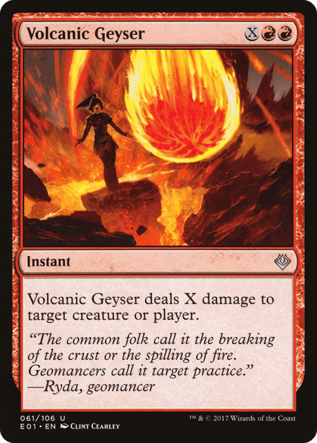 Volcanic Geyser (61) — Archenemy: Nicol Bolas