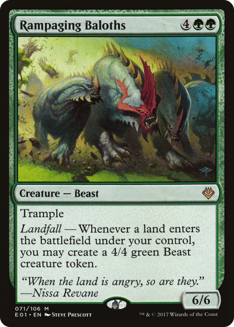 Rampaging Baloths (71) — Archenemy: Nicol Bolas