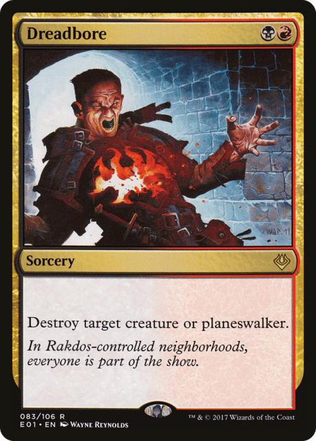 Dreadbore (83) — Archenemy: Nicol Bolas