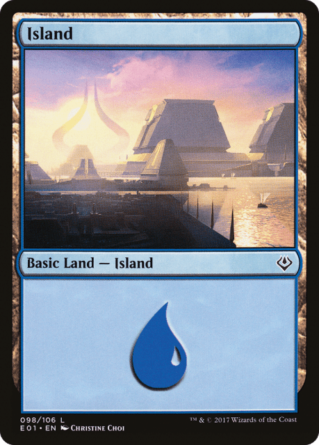 Island (98) — Archenemy: Nicol Bolas