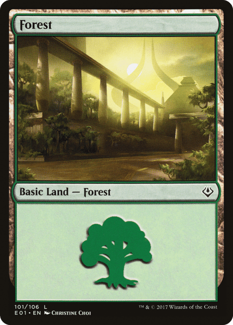 Forest (101) — Archenemy: Nicol Bolas