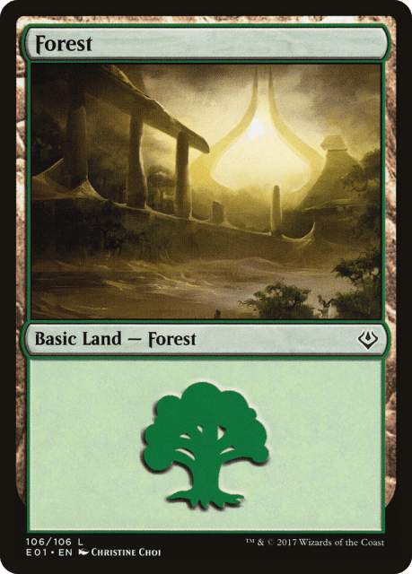 Forest (106) — Archenemy: Nicol Bolas