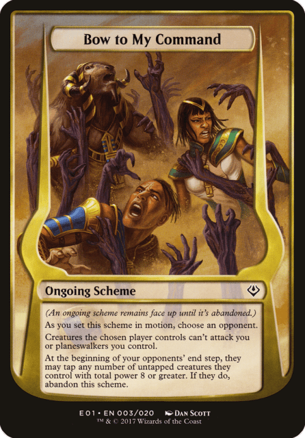 Bow to My Command (3★) — Archenemy: Nicol Bolas Schemes