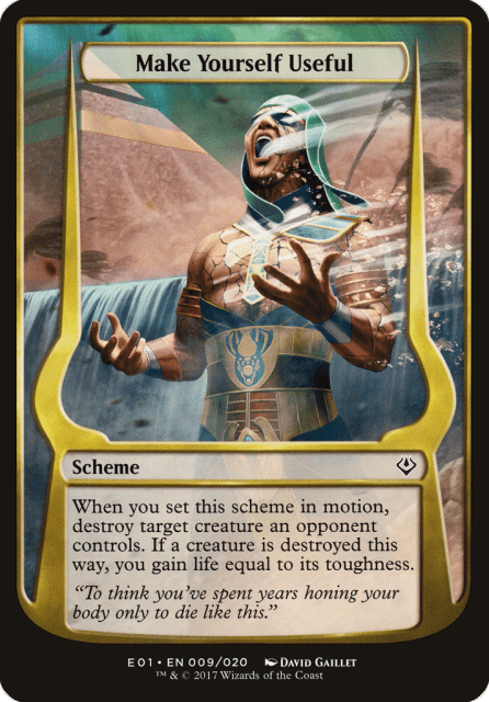 Make Yourself Useful (9★) — Archenemy: Nicol Bolas Schemes